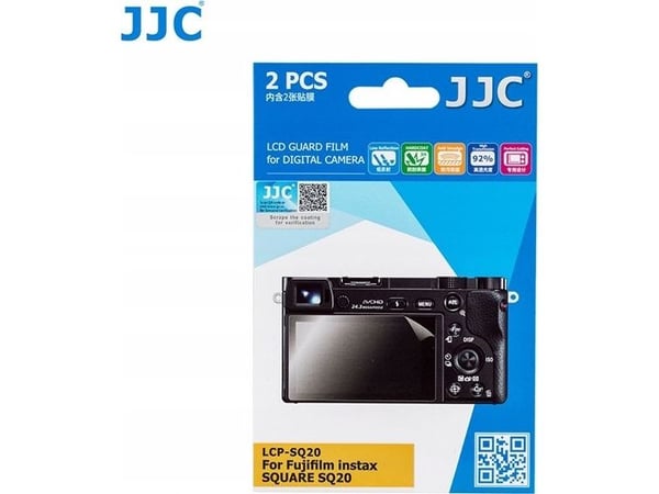 JJC 2x LCD Screen Protector For Fuji Instax Square Sq20