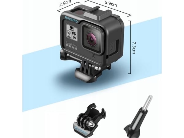 Ruigpro Frame Mount Case Iso Gopro Hero 8 Musta