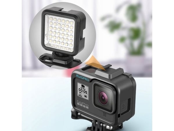 Ruigpro Frame Mount Case Iso Gopro Hero 8 Musta