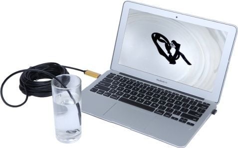 Xrec endoskopkamera USB Type-C inspeksjonskamera 10 m fast kabel