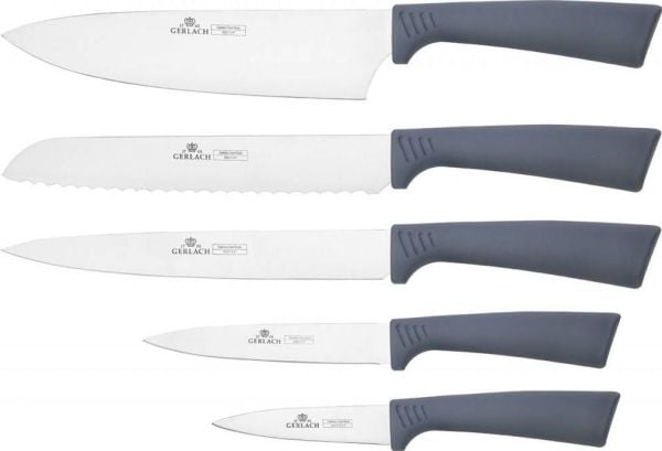 Gerlach-sarja 5 puukkoa 994 M SMART IN GRAPHITE-BLOCK (grafiittilukko)