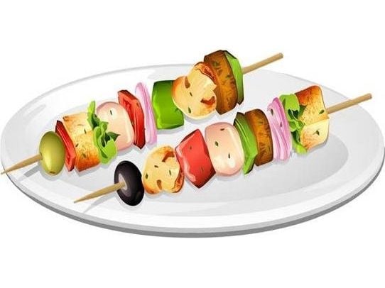GoDan bambuspinner til grill/patty 20 cm (200 stk.)