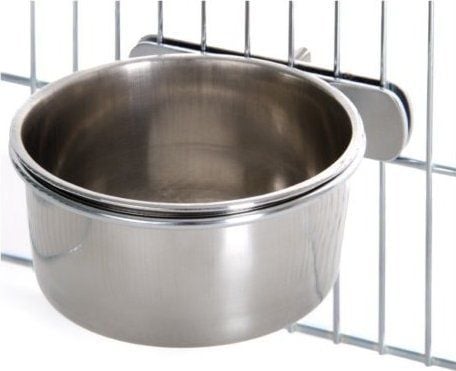 Panama Pet matskål for fugler 0,28 l med klemmeholder