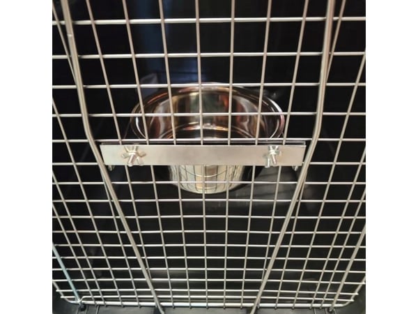 Panama Pet drikkeskål til fugler 1,8 l med klemfeste