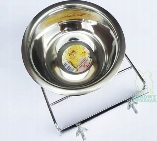 Panama Pet drikkeskål til fugler 1,8 l med klemfeste