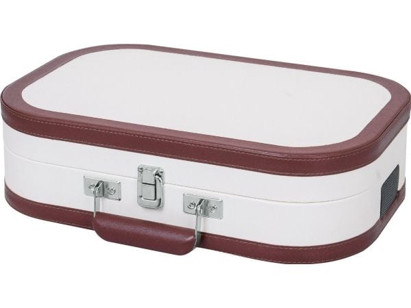 Trevi TT 1020 BT, Direktedrevet platespiller, Semi-automatisk, Beige, 33,45,78 RPM, Rotasjon, 3,5 mm