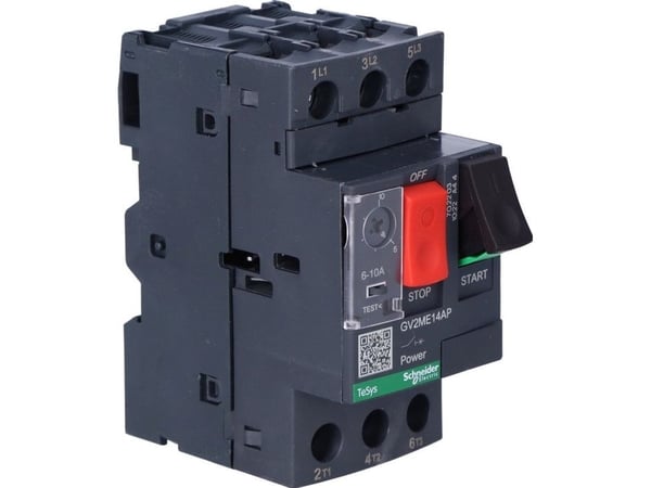 Schneider Electric motorsikring 3P 4kW 6-10A PL GV2ME14AP