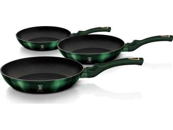 Berlinger Haus stekepannesett Emerald 20/24/28 cm