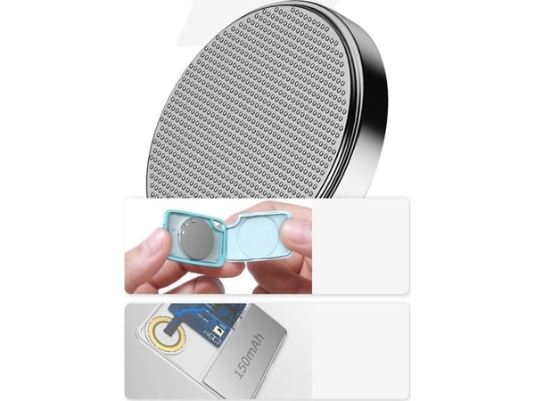 Baseus T2 Bluetooth-tracker med snor (hvit)