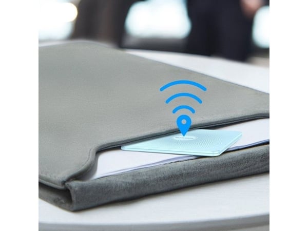 Baseus T2 Bluetooth-tracker med snor (hvit)