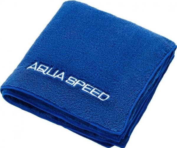 Aqua-Speed mikrofiberhåndkle DRY CORAL 7036-01 marineblå