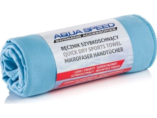 Aqua-Speed mikrofiberhåndkle Dry Flat 7044-02 blå
