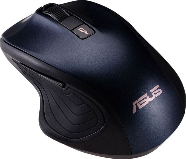ASUS MW202C, Oikeakätinen, IR LED, Langaton RF, 4000 DPI, Sininen