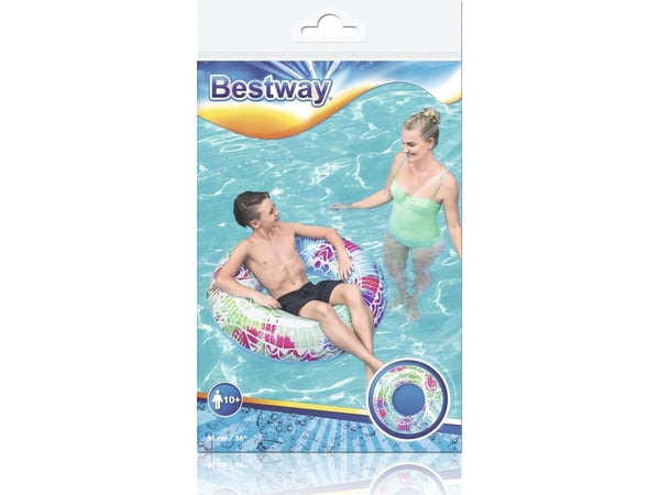 Bestway 36084, Blå, Grønn, Rosa, Badering, Vinyl, 10 år, 91 cm, 320 g