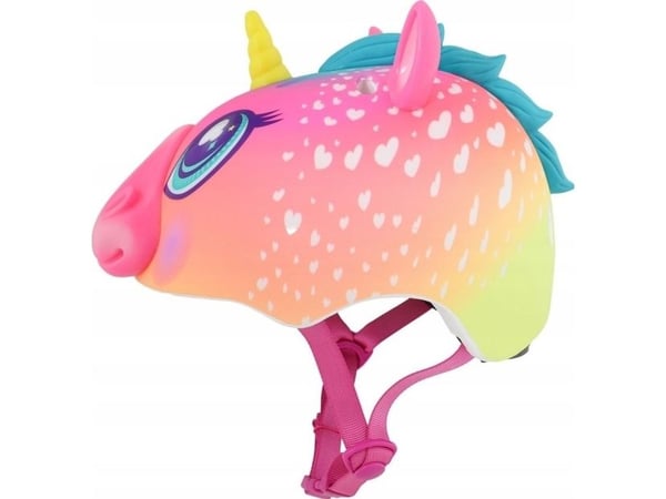 C-PREME barnesykkelhjelm junior SUPER RAINBOW CORN str. S 5+ (50–54 cm) (NY)