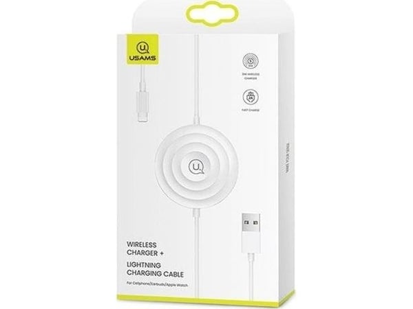 USAMS US-CC096 induktiv lader 2 A (CC96WH02)