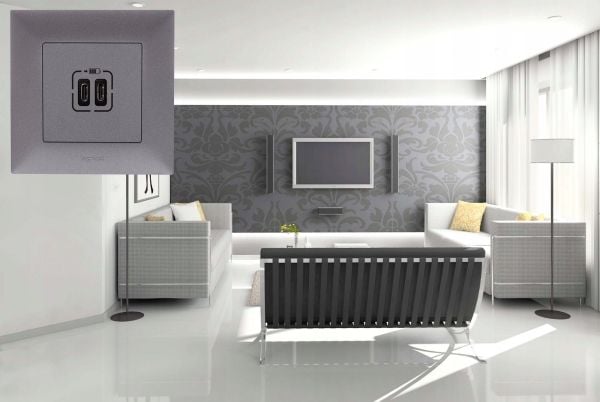Legrand 3 Remelis Juodas