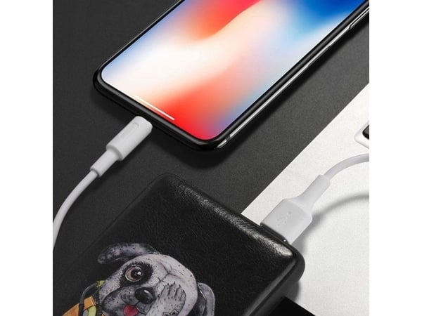 Hoco USB-A - microUSB kaapeli 1 m valkoinen (6957531080114)