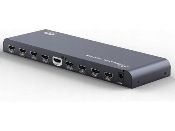 PremiumCord PremiumCord HDMI 2.0 splitter 1-8 porter, 4K x 2K/60Hz, FULL HD, 3D, cerný