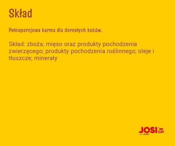 JosiCat Tasty Beef tørrfôr til katt 10 kg (50008364)
