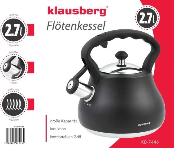 KLAUSBERG Vedenkeitin kahvilla KLAUSBERG 2.7L KB-7446