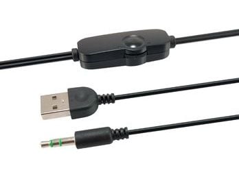 Equip 245331, 2.0 kanaler, Koblet med ledninger (ikke trådløs), 3 W, 90 - 20 Hz, 40 O, Sort
