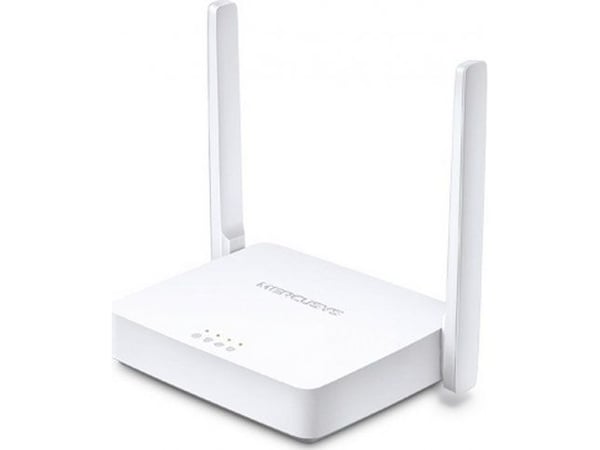 Mercusys MW301R, Wi-Fi 4 (802.11n), Enkeltbånd (2.4 GHz), Ethernet/bredbåndsforbindelse, Hvit, Frittstående router