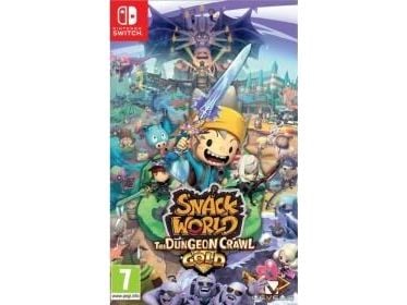 Nintendo SNACK WORLD: THE DUNGEON CRAWL — GOLD, Switch, Nintendo Switch, Flerspillermodus, T (Teen)