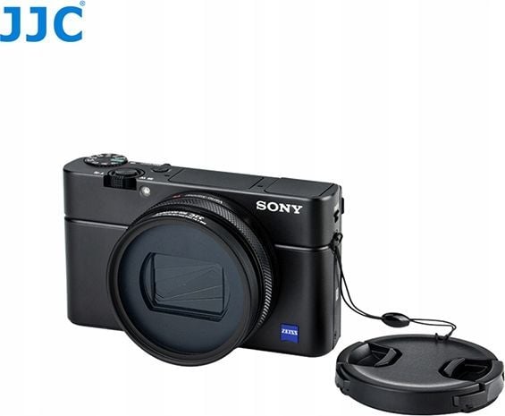JJC filtermonteringsadapter 52 mm + dekkskrue til SONY RX100 II III IV V