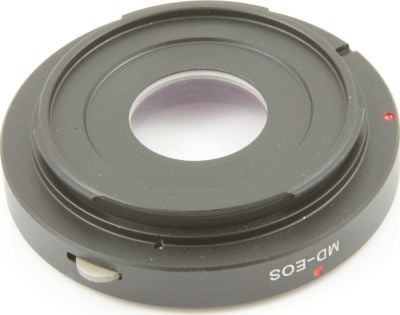 Pixco Adapter z CANON EOS [ EF EF-S ] na MINOLTA [ MD ] + SOCZEWKA