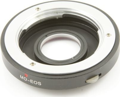 Pixco Adapter z CANON EOS [ EF EF-S ] na MINOLTA [ MD ] + SOCZEWKA