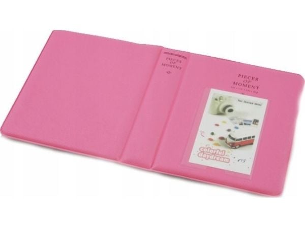 Album for 64 bilder til Fujifilm INSTAX MINI 7 8 9 11 - rosa