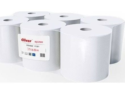 Cliver Recznik Midi R130/1 Extra Hvit Standard