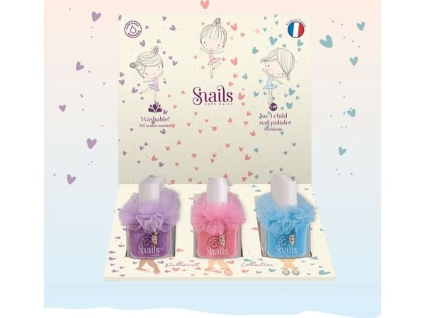 Snails Neglelakk Ballerine Baby Cloud, 10,5 ml