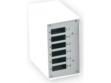 EFB EFB 53705.3v2b EFB Frontpanel for DIN-skinnebryter EFB 53705.1v3, 6x SC Simp/LC Dupl