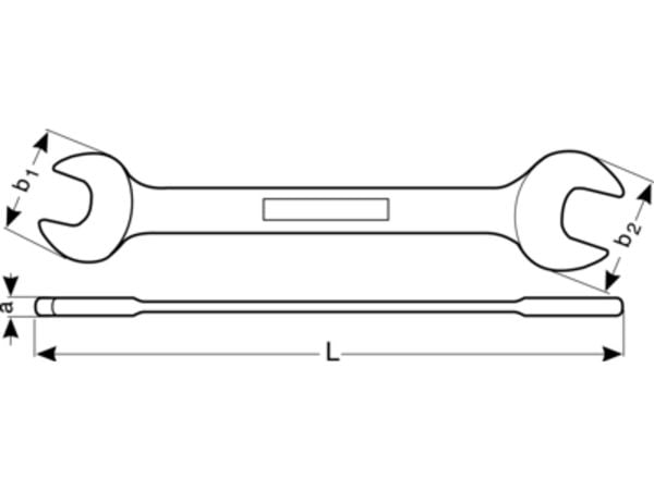 Bahco 6M-41-46, 400 mm, 1,12 kg