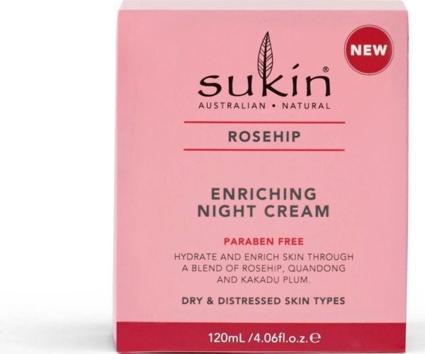 Sukin ansiktskräm Rosehip närande 120 ml
