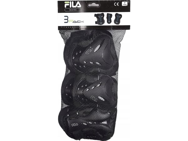 FILA FS beskyttelse rulleskøyter MEN GEARS svart/sølv S