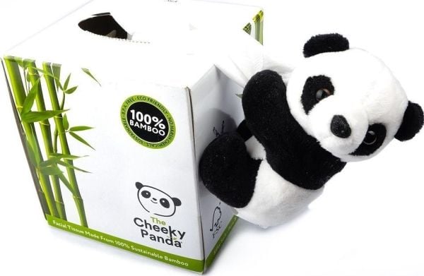 Cheeky Panda Cheeky Panda, Universelle kosmetikkservietter, bokskube 56 stk.