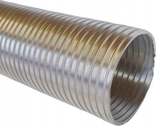 SpiroFlex ventilasjonsrør AL 80 L-2,7 m 0,1 mm