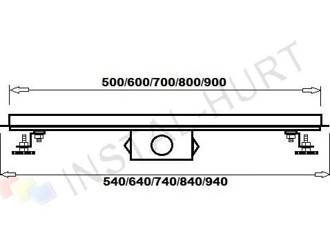 Hydroland HYDROLAND LINEAR DRAINAGE FALA 900 // OD.H. FALA-900