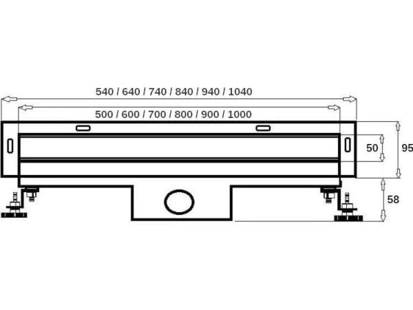 Hydroland HYDROLAND LINEAR WALL DRAINAGE FLOW 1000 // OD.H.FLOW-1000