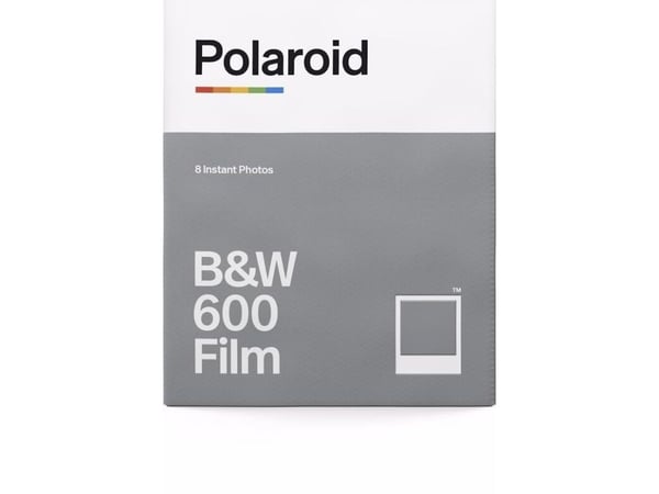 Polaroid - Svart/hvit hurtigvirkende film - 600 - ASA 640 - 8 eksponeringer