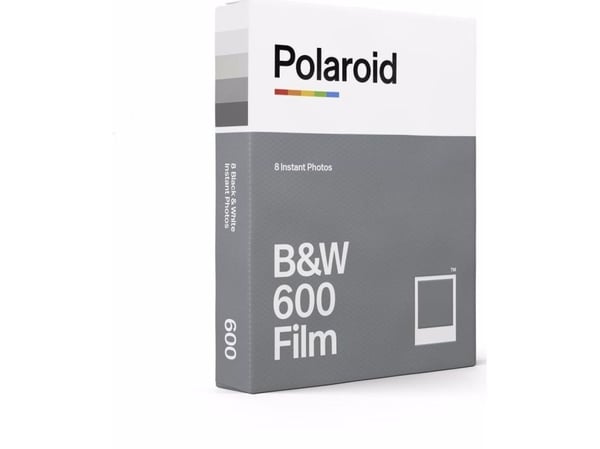 Polaroid - Svart/hvit hurtigvirkende film - 600 - ASA 640 - 8 eksponeringer