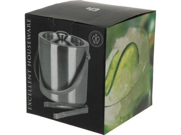 Excellent Houseware Jääkauha termospullo ja pihdit