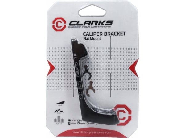 Clarks CLARK'S 140 mm stolpemonterte frontbremseadapter for landeveissykler