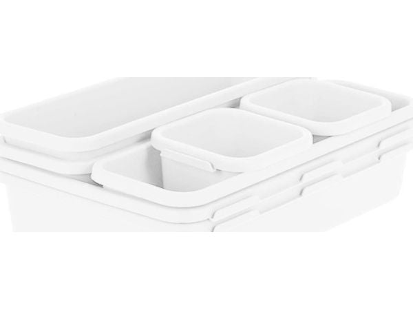 Storage Solutions organiserinnsats til skuffer - 8 deler