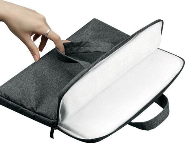 Tech-Protect briefcase laptopväska 15-16'' - mörkgrå