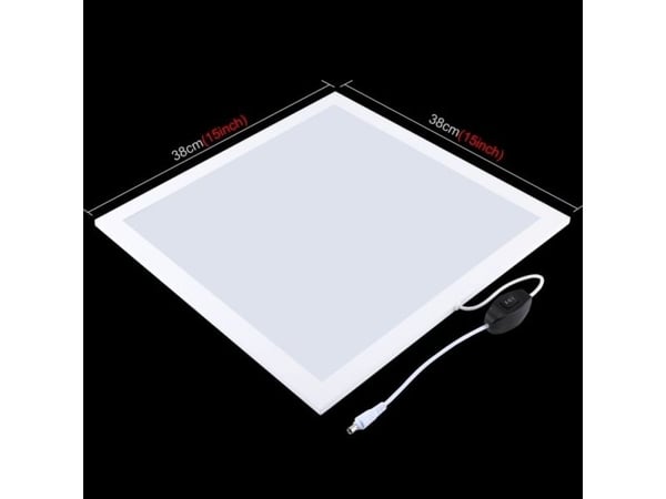 Puluz LED-innsats / Pad Shadowless - 1200lm 40cm - For telt