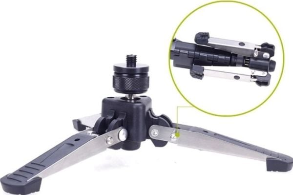 YUNTENG Monopod 2in1 med ben og oljehode / video / Gopro Hero 7